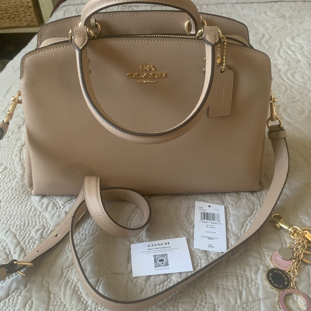 Coach Lillie Carryall crossbody satchel
